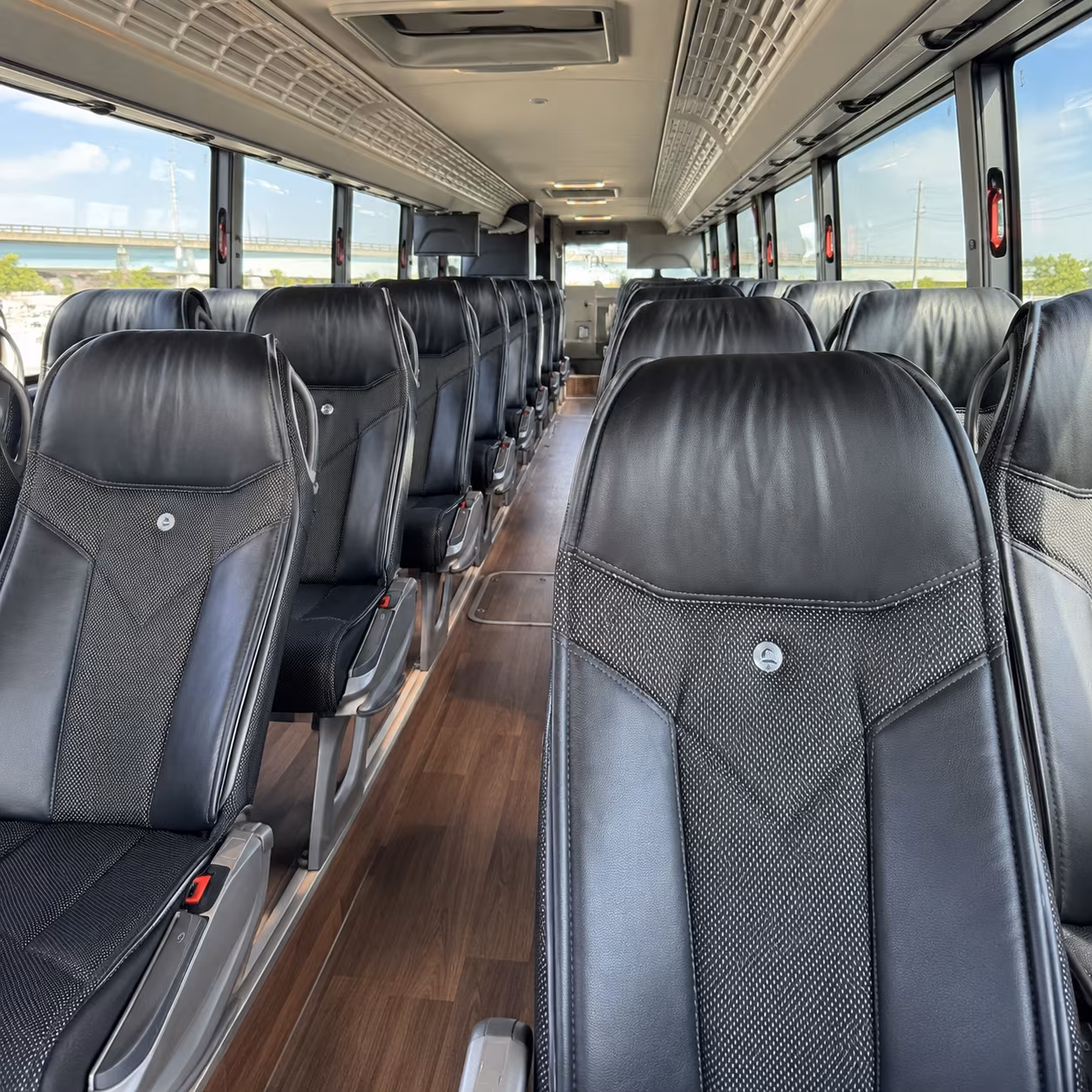 charter buses for large redwood city prom groups and school organized transportation