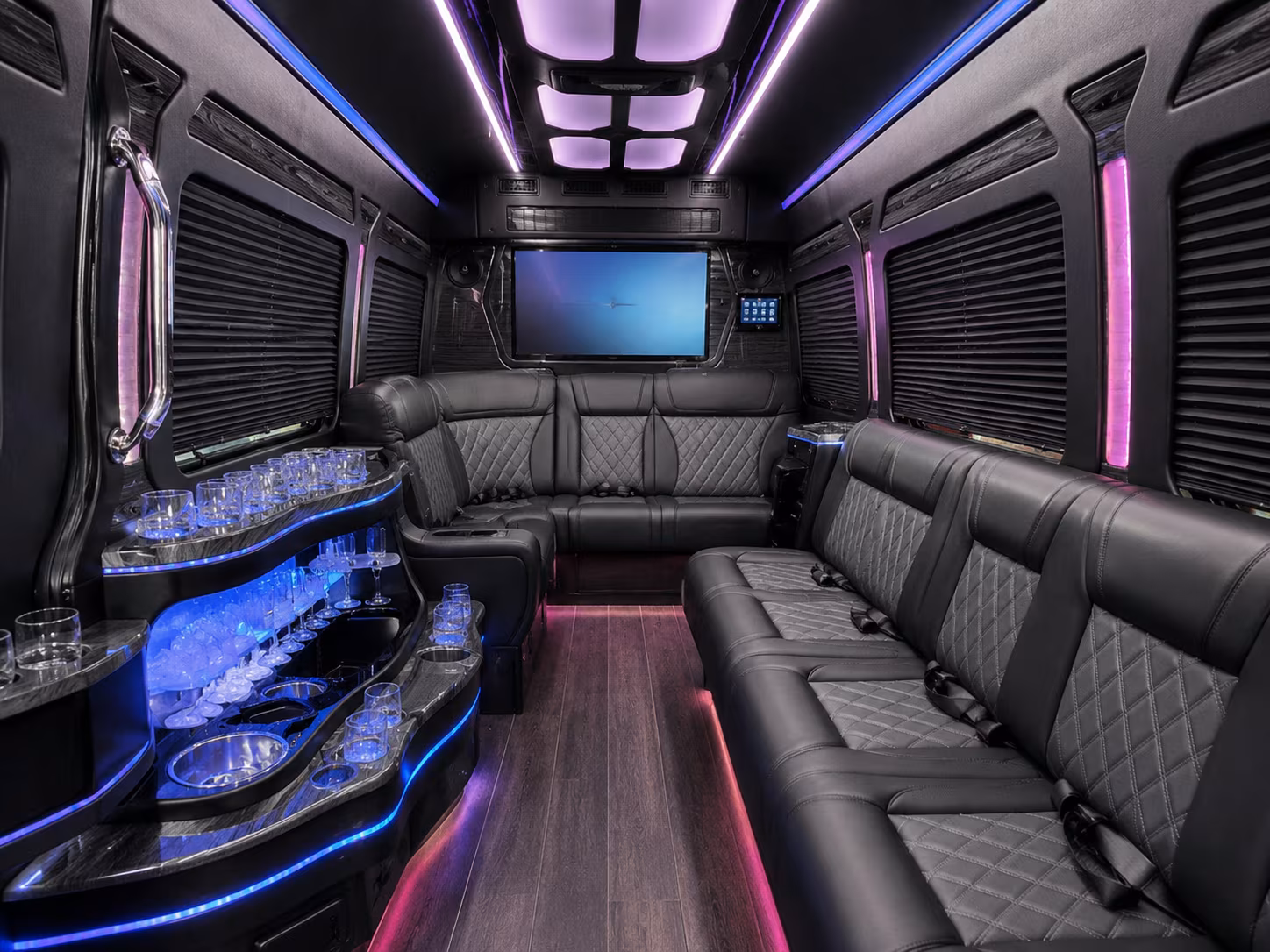 corporate shuttle buses and tech campus transportation in redwood city
