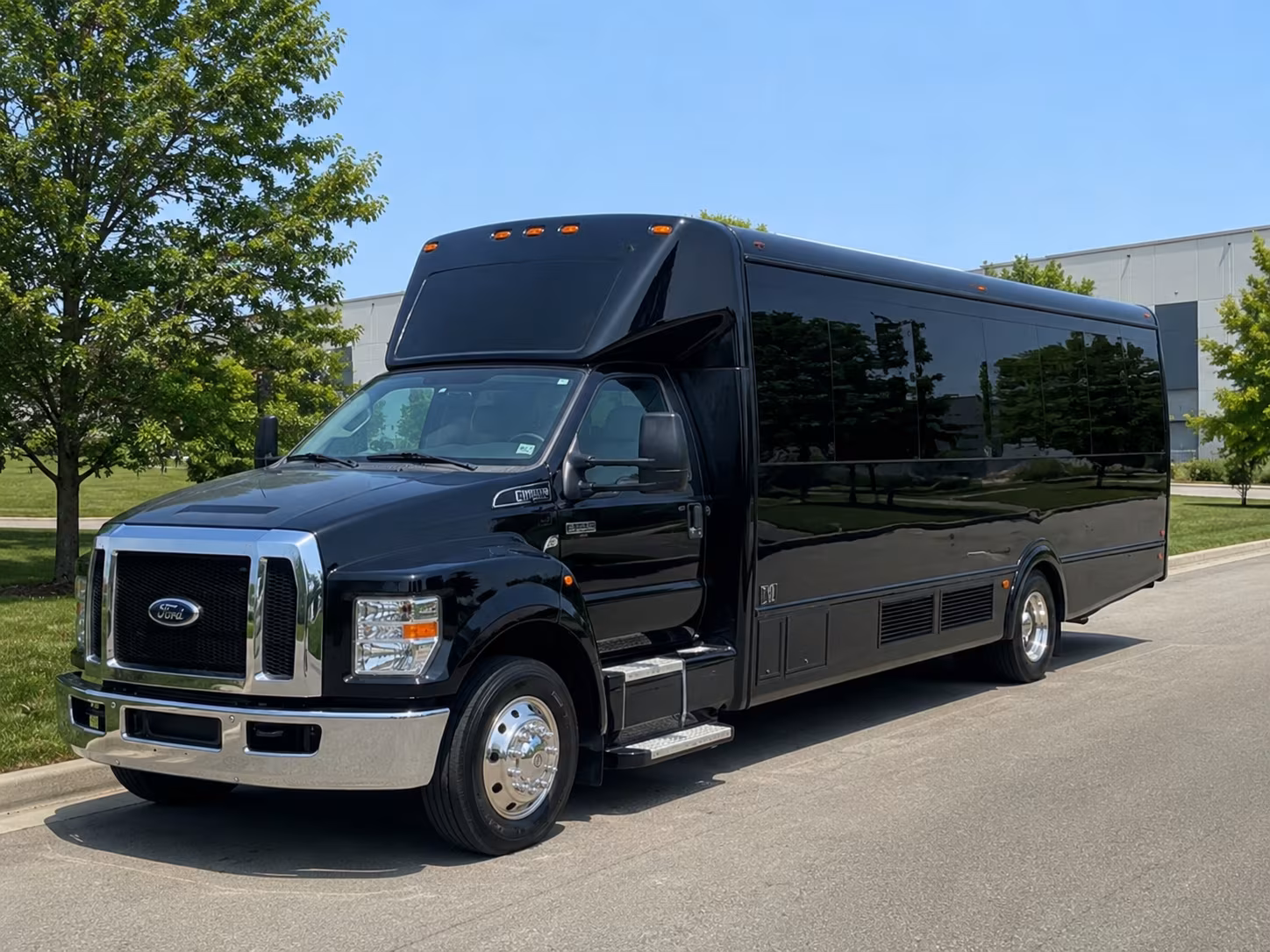 redwood city anniversary party bus rental