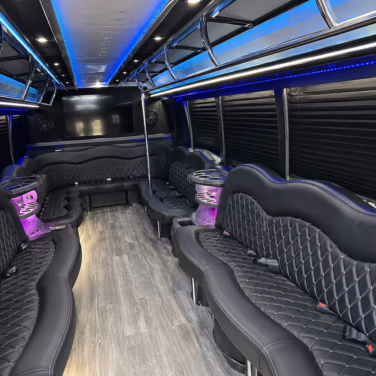 redwood city corporate party bus rental