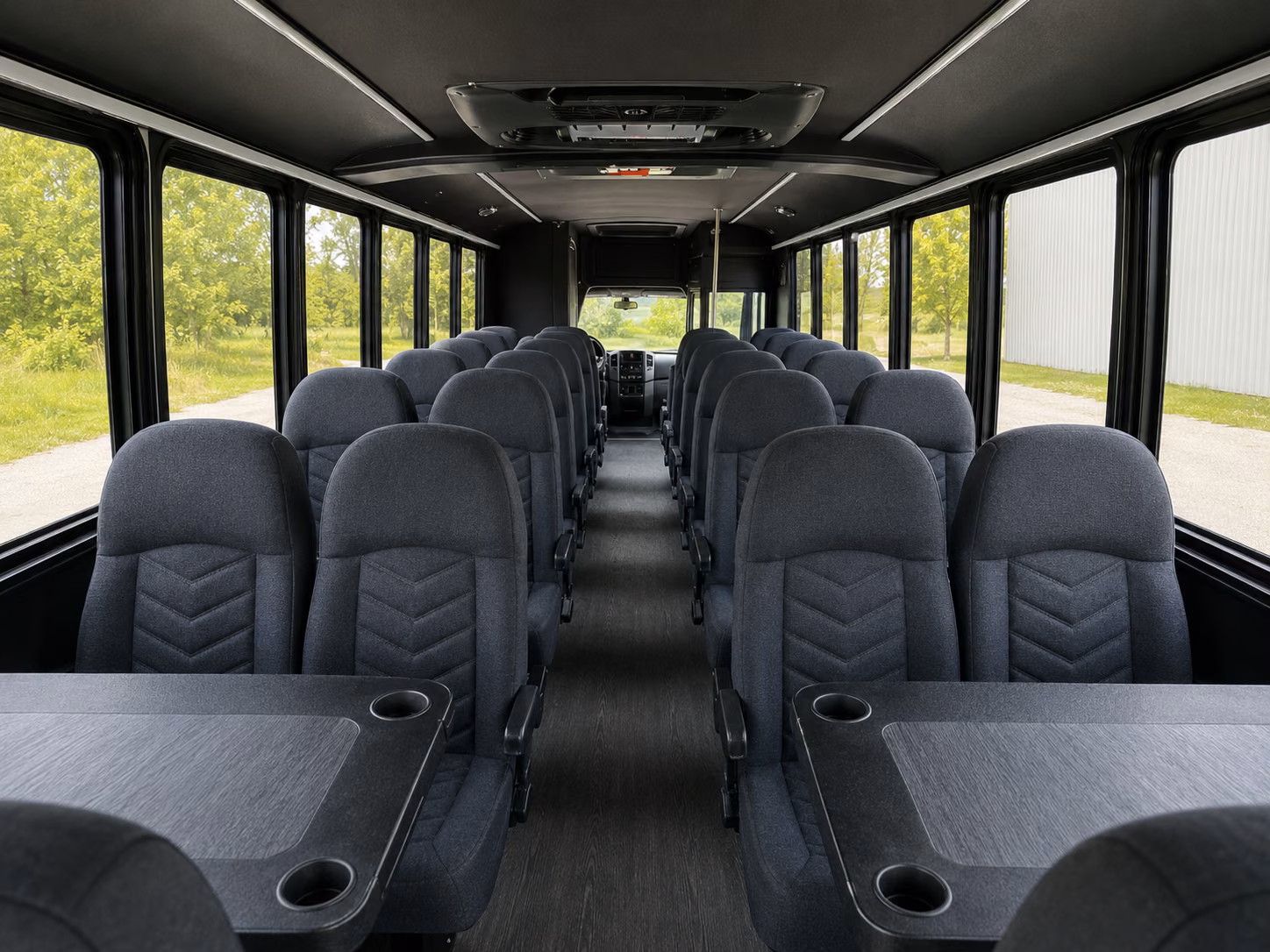 redwood city field trip transportation onboard seating