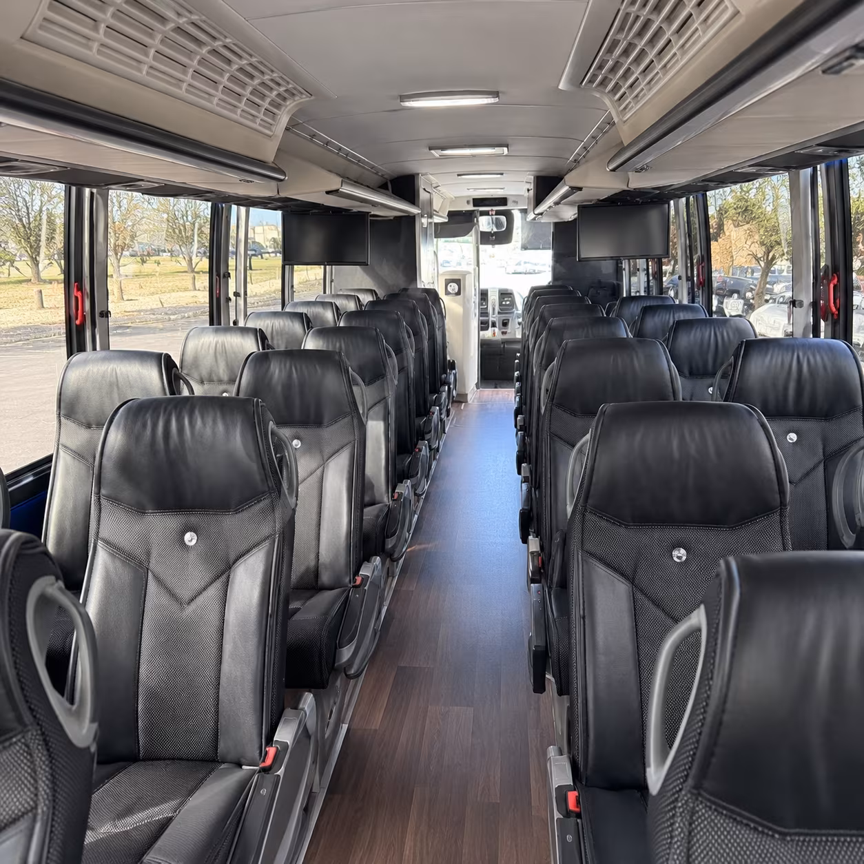 redwood city oracle park san charter bus rental