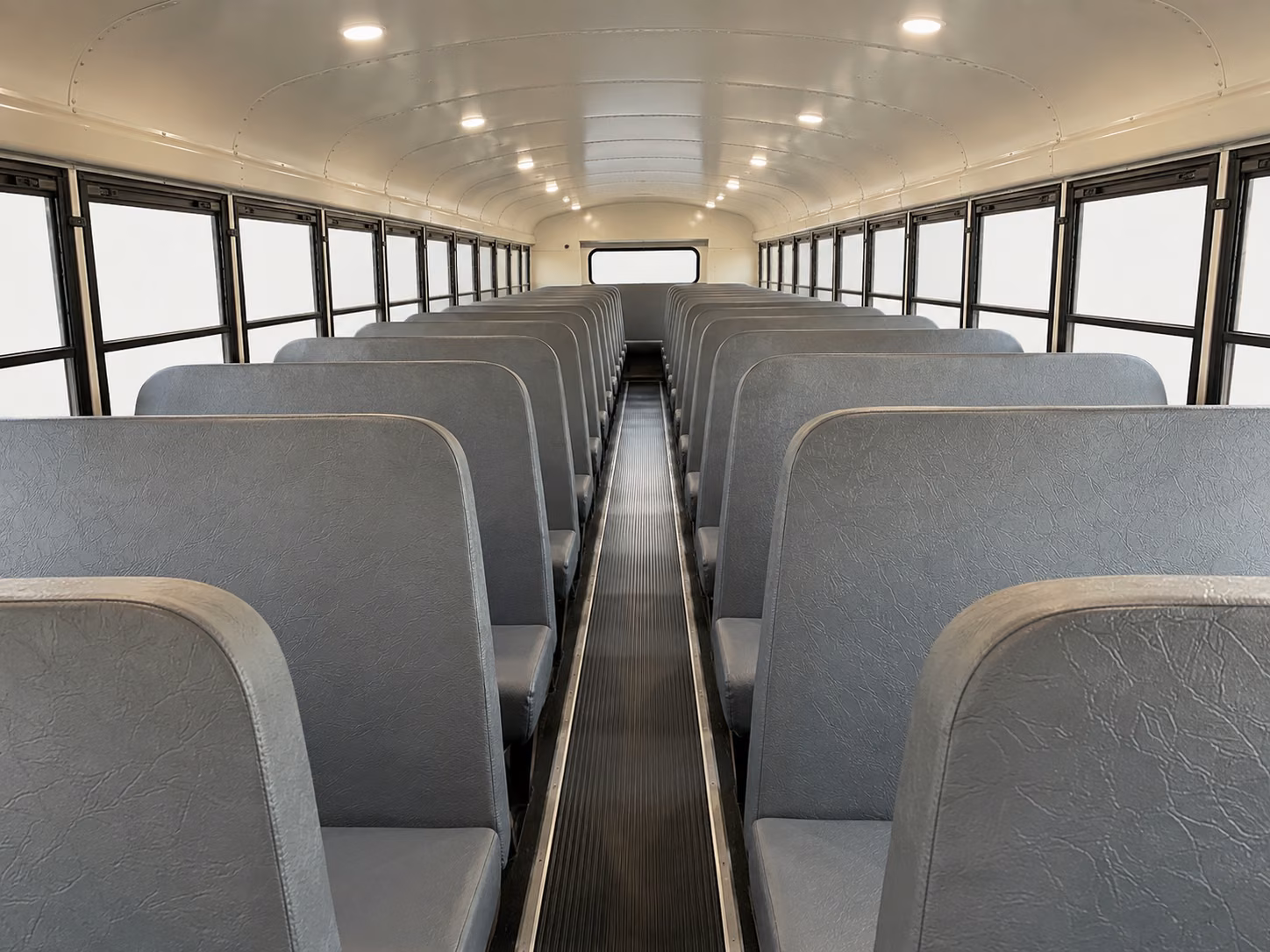 redwood city school bus interior