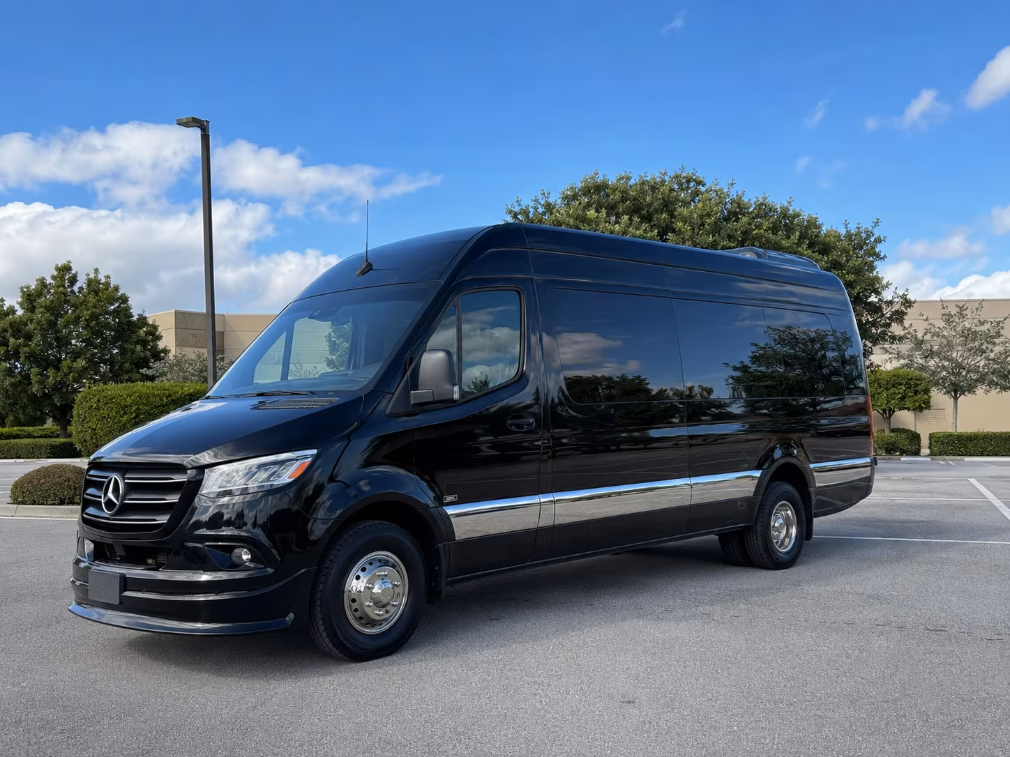 redwood city sprinter van with driver